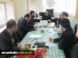 نشست کارگروه علمی پژوهشی بسیج دانشجویی شهرستان نوشهردردانشگاه فرهنگیان شهیدمطهری نوشهر  2