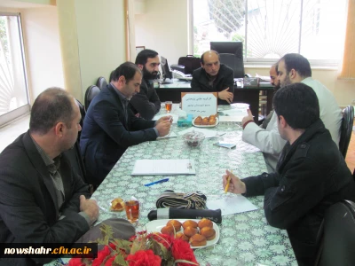 نشست کارگروه علمی پژوهشی بسیج دانشجویی شهرستان نوشهردردانشگاه فرهنگیان شهیدمطهری نوشهر