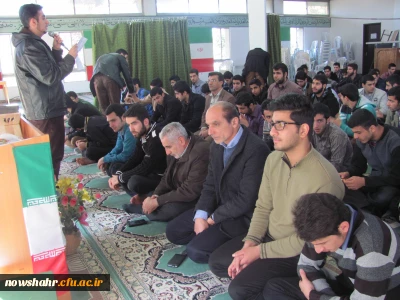 جشن میلادنورانی حضرت زینب (س)درمرکزآموزش عالی شهیدمطهری نوشهر برگزارشد