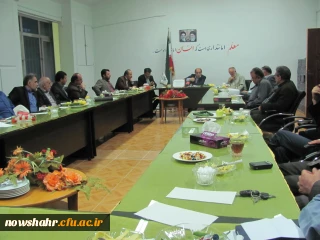 نشست مدرسین مرکز آموزش عالی شهید مطهری نوشهر