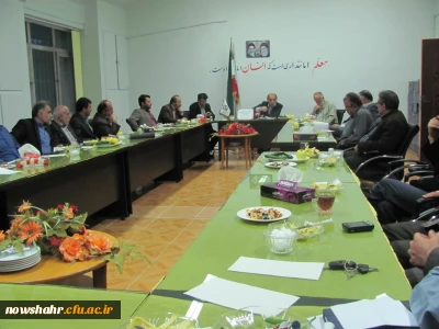 نشست مدرسین مرکز آموزش عالی شهید مطهری نوشهر