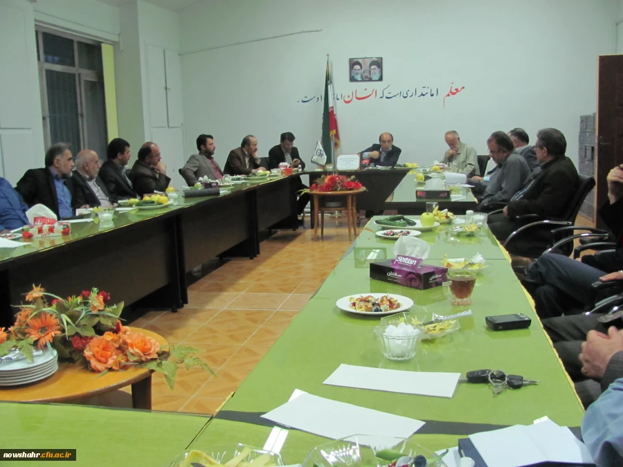 نشست مدرسین مرکز آموزش عالی شهید مطهری نوشهر  2