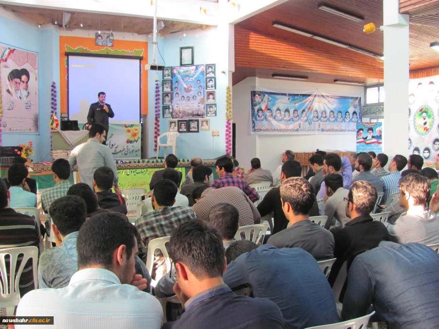 برگزاری مراسم جشن عیدمبعث وتجلیل ازمنتخبین مسابقات فرهنگی وهنری مرکز شهید مطهری نوشهر  2