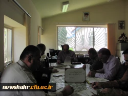 جلسه کارورزی مرکزآموزش عالی شهیدمطهری نوشهر  2