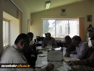 نشست شورای کارورزی مرکزآموزش عالی شهیدمطهری نوشهر