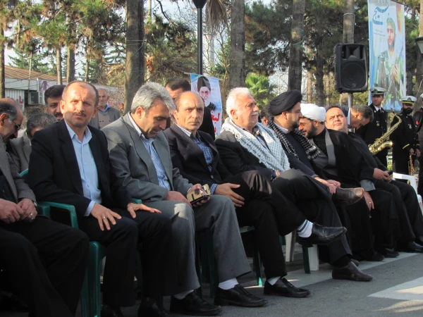 شرکت دانشجویان  درگرد همایی بزرگ بسیجیان شهرستان نوشهر 5