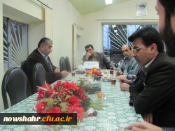 بازدید سرپرست محترم مدیریت امور پردیس های دانشگاه فرهنگیان مازندران از مرکز آموزش عالی شهید مطهری نوشهر 5