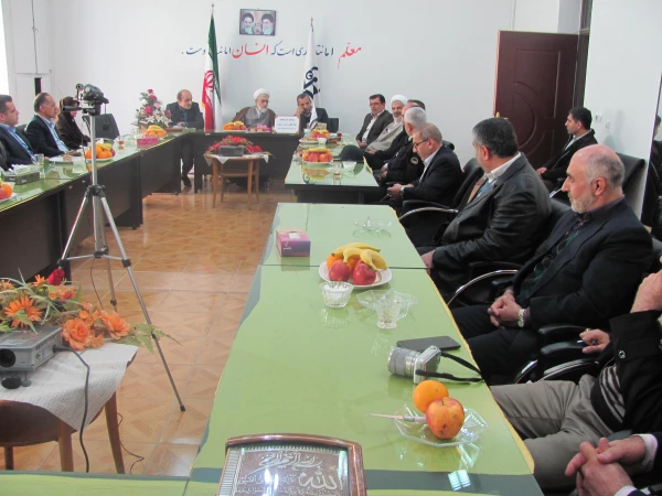 مراسم کلنگ زنی نماز خانه وانتشارات مرکزآموزش عالی شهید مطهری نوشهر 2