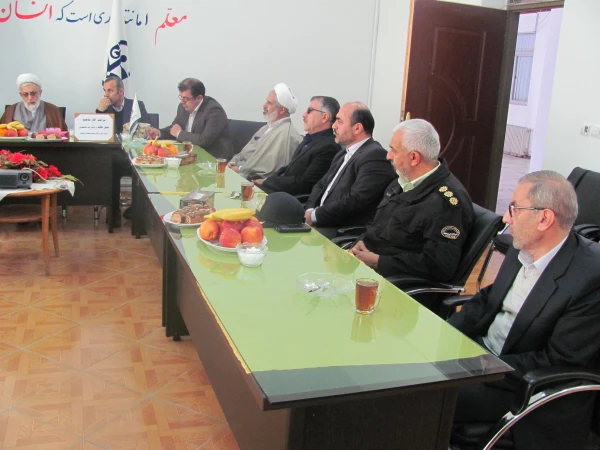 مراسم کلنگ زنی نماز خانه وانتشارات مرکزآموزش عالی شهید مطهری نوشهر 6