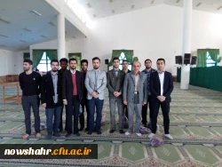 شرکت دانشجویان در نماز جمعه شهرستان نوشهر 3