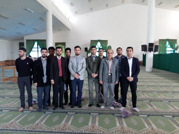 شرکت دانشجویان در نماز جمعه شهرستان نوشهر 3