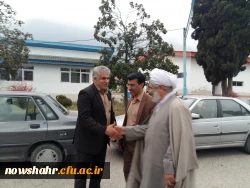 بازدید حجت السلام والمسلمین از روند پروژه در حال ساخت انتشارات دانشجویی و نماز خانه مرکزآموزش عالی شهید مطهری نوشهر 4