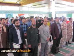 'گزارش برگزاری مراسم میلاد امام زمان (عج)و سالروز حماسه سوم خردادماه در مرکزآموزش عالی شهید مطهری نوشهر 2