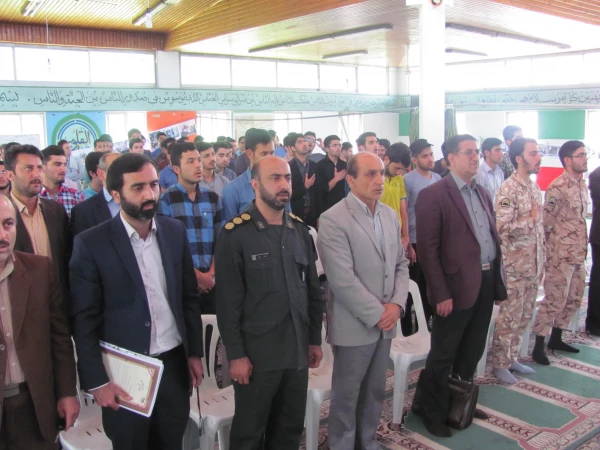 'گزارش برگزاری مراسم میلاد امام زمان (عج)و سالروز حماسه سوم خردادماه در مرکزآموزش عالی شهید مطهری نوشهر 2