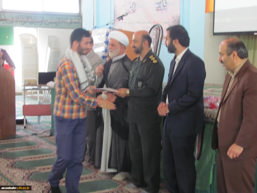 'گزارش برگزاری مراسم میلاد امام زمان (عج)و سالروز حماسه سوم خردادماه در مرکزآموزش عالی شهید مطهری نوشهر 2