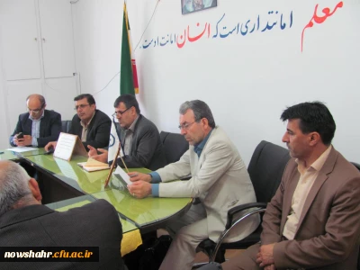 بازدید معاونت محترم پژوهش و فناوری آقای دکتر ساکی از مرکز نوشهر