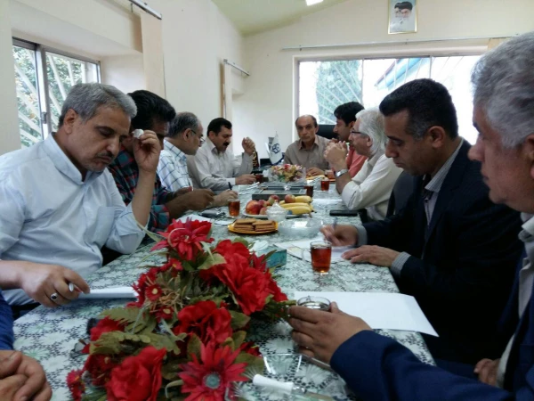 گزارش بازدید جناب آقای دکتر خاکی و اعضاءکمیته عمران از مرکز آموزش عالی شهید مطهری نوشهر 5