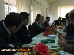 گزارش بازدید دکتر دانش آشتیانی وزیر محترم آموزش وپرورش از مرکز آموزش عالی شهید مطهری نوشهر 5