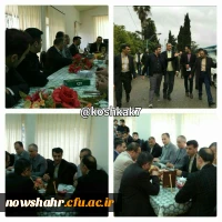 گزارش بازدید دکتر دانش آشتیانی وزیر محترم آموزش وپرورش از مرکز آموزش عالی شهید مطهری نوشهر 7