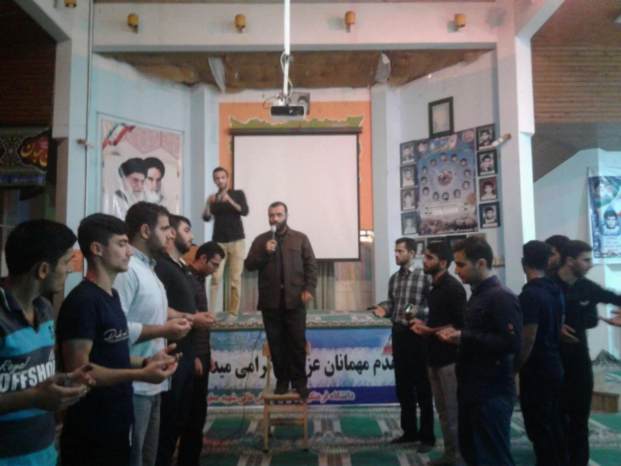 گزارش برگزاری مراسم عزادای سرور وسالار شهیدان امام حسین (ع)،هفته دفاع مقدس و آغاز سال تحصیلی  2