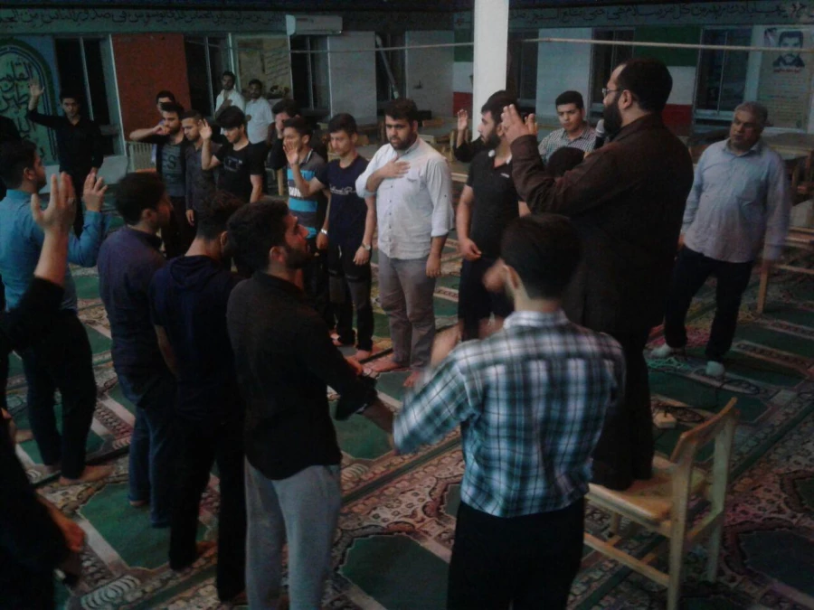 گزارش برگزاری مراسم عزادای سرور وسالار شهیدان امام حسین (ع)،هفته دفاع مقدس و آغاز سال تحصیلی  2