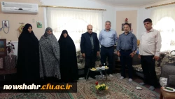 دیدار با خانوداه شهید  بزرگوار یزدان واعظی 5