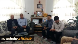 دیدار با خانوداه شهید  بزرگوار یزدان واعظی 2