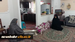 دیدار با خانوداه شهید  بزرگوار یزدان واعظی 3