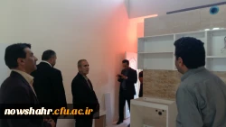 گزارش بازدید جناب آقای دکتر دوستدار معاونت محترم آموزشی ،پژوهشی و فرهنگی و جناب آقای رضا ضیایی کارشناس مسئول محترم امور فرهنگی اجتماعی و جناب آقای سید کاظم رشیدی کارشناس مسئول محترم امور آموزشی از مرکز آموزش عالی شهید مطهری نوشهر 2