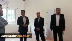 گزارش بازدید جناب آقای دکتر دوستدار معاونت محترم آموزشی ،پژوهشی و فرهنگی و جناب آقای رضا ضیایی کارشناس مسئول محترم امور فرهنگی اجتماعی و جناب آقای سید کاظم رشیدی کارشناس مسئول محترم امور آموزشی از مرکز آموزش عالی شهید مطهری نوشهر 3