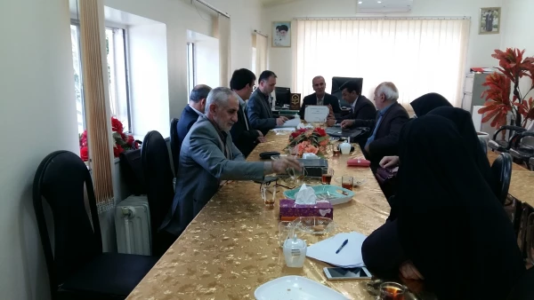 گزارش بازدید جناب آقای دکتر دوستدار معاونت محترم آموزشی ،پژوهشی و فرهنگی و جناب آقای رضا ضیایی کارشناس مسئول محترم امور فرهنگی اجتماعی و جناب آقای سید کاظم رشیدی کارشناس مسئول محترم امور آموزشی از مرکز آموزش عالی شهید مطهری نوشهر 6