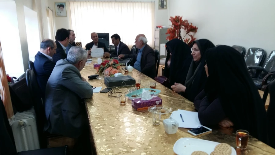 گزارش بازدید جناب آقای دکتر دوستدار معاونت محترم آموزشی ،پژوهشی و فرهنگی و جناب آقای رضا ضیایی کارشناس مسئول محترم امور فرهنگی اجتماعی و جناب آقای سید کاظم رشیدی کارشناس مسئول محترم امور آموزشی از مرکز آموزش عالی شهید مطهری نوشهر 8