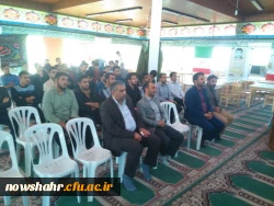 گزارش جلسه هم اندیشی جناب آقای شعبانی معاونت محترم امور پرورشی و جناب آقای حسینی ریاست محترم امور تربیتی اداره کل آموزش وپرورش استان مازندران با دانشجویان مرکز آموزش عالی شهید مطهری نوشهر 3