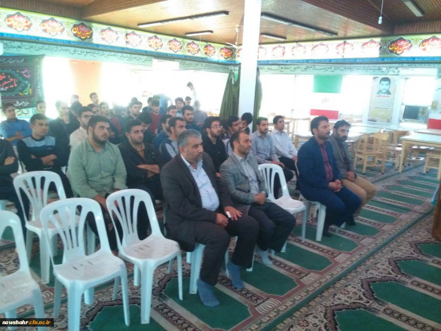 گزارش جلسه هم اندیشی جناب آقای شعبانی معاونت محترم امور پرورشی و جناب آقای حسینی ریاست محترم امور تربیتی اداره کل آموزش وپرورش استان مازندران با دانشجویان مرکز آموزش عالی شهید مطهری نوشهر 3