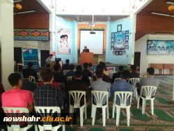 گزارش جلسه هم اندیشی جناب آقای شعبانی معاونت محترم امور پرورشی و جناب آقای حسینی ریاست محترم امور تربیتی اداره کل آموزش وپرورش استان مازندران با دانشجویان مرکز آموزش عالی شهید مطهری نوشهر 4