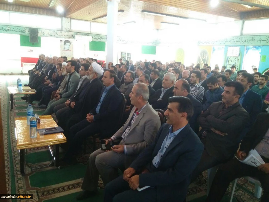 مراسم معارفه جناب آقای دکتر علی مهدیزاده به سرپرست مرکز آموزش عالی شهید مطهری نوشهر 5