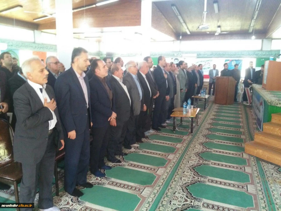 مراسم معارفه جناب آقای دکتر علی مهدیزاده به سرپرست مرکز آموزش عالی شهید مطهری نوشهر 7