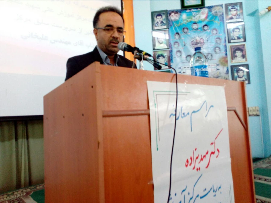 مراسم معارفه دکتر علی مهدیزاده به ریاست مرکز آموزش عالی شهید مطهری نوشهر 13