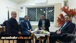 جلسه هم اندیشی نماینده محترم مجلس شورای اسلامی شهرستانهای نوشهر ،چالوس و کلاردشت با مسئولین دانشگاه فرهنگیان استان مازندران  2
