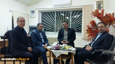 جلسه هم اندیشی نماینده محترم مجلس شورای اسلامی شهرستانهای نوشهر ،چالوس و کلاردشت با مسئولین دانشگاه فرهنگیان استان مازندران