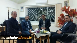 جلسه هم اندیشی نماینده محترم مجلس شورای اسلامی شهرستانهای نوشهر ،چالوس و کلاردشت با مسئولین دانشگاه فرهنگیان استان مازندران  3