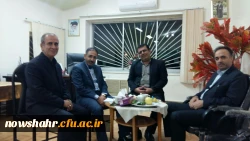 جلسه هم اندیشی نماینده محترم مجلس شورای اسلامی شهرستانهای نوشهر ،چالوس و کلاردشت با مسئولین دانشگاه فرهنگیان استان مازندران  4