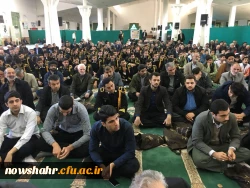 شرکت دانشجویان مرکز آموزش عالی شهید مطهری  در نماز جمعه شهرستان نوشهر  3