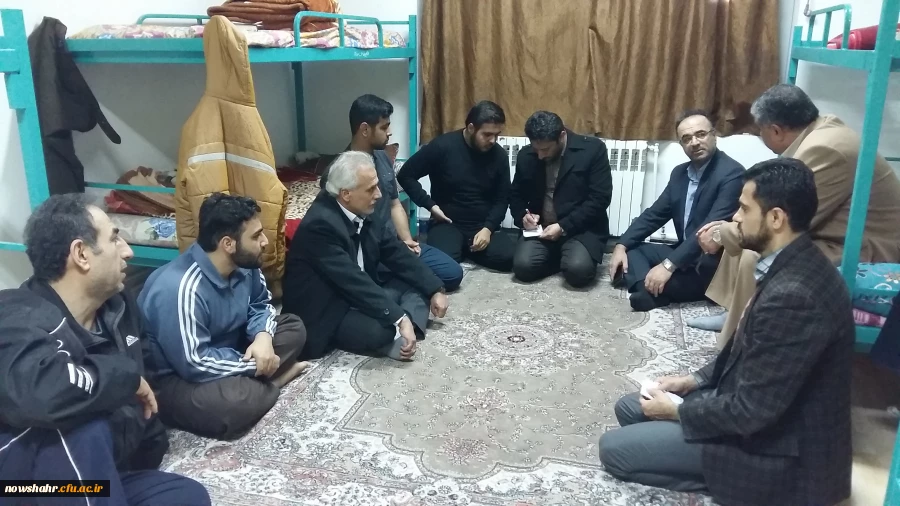 نشست صمیمی مسئولین دانشگاه با دانشجویان مرکز آموزش عالی شهید مطهری نوشهر  2