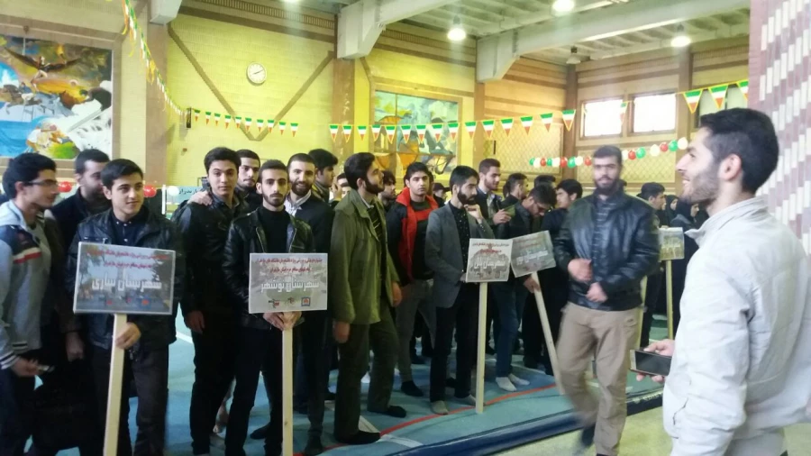 کسب مقام اول دانشجویان مرکز آموزش عالی شهید مطهری نوشهر  در مسابقات فرهنگی ورزشی شهدای مدافع حرم در رشته ورزشی دارت 3