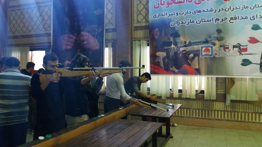 کسب مقام اول دانشجویان مرکز آموزش عالی شهید مطهری نوشهر  در مسابقات فرهنگی ورزشی شهدای مدافع حرم در رشته ورزشی دارت 4