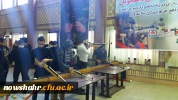 کسب مقام اول دانشجویان مرکز آموزش عالی شهید مطهری نوشهر  در مسابقات فرهنگی ورزشی شهدای مدافع حرم در رشته ورزشی دارت 5