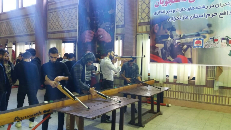 کسب مقام اول دانشجویان مرکز آموزش عالی شهید مطهری نوشهر  در مسابقات فرهنگی ورزشی شهدای مدافع حرم در رشته ورزشی دارت 5