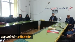 برگزاری جلسه شورای آموزشی دانشگاه 5