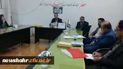 برگزاری جلسه شورای آموزشی دانشگاه 4